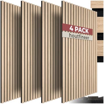 Akoestische panelen Sonic Wall II houtlook - licht eiken, Verzenden, Nieuw