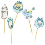Patis Decor Taartprikkers Baby Boy 10st., Hobby en Vrije tijd, Verzenden, Nieuw