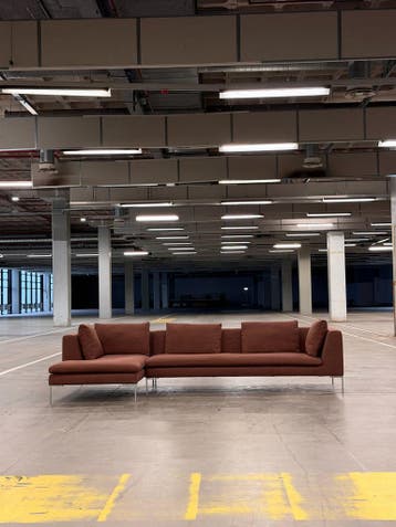 BB Italia Charles Hoekbank | Hazel | NIEUWSTAAT + Garantie, 300 cm of meer, Ophalen of Verzenden, Zo goed als nieuw, 150 cm of meer
