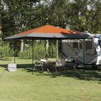 vidaXL Luifeltent Oranje 395 x 395 x 251 cm Stof, Tuin en Terras, Partytenten, Verzenden, Nieuw