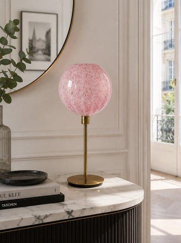 La Murrina - Tafellamp - Roze tulp - Muranoglas