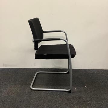 complete set van 4 stuks Ahrend vergaderstoelen,, Ophalen of Verzenden, Gebruikt, Stof