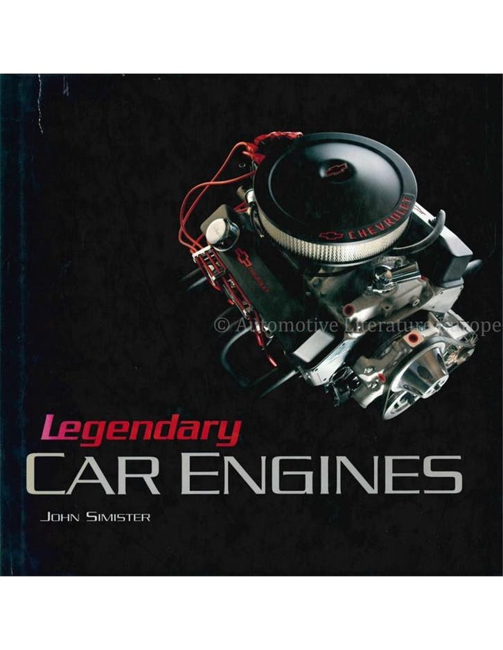 LEGENDARY CAR ENGINES, Boeken, Auto's | Boeken