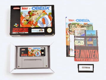 Asterix & Obelix (German) [Super Nintendo], Spelcomputers en Games, Ophalen of Verzenden, Zo goed als nieuw