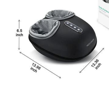 Shiatsu Voetmassager met Warmte – Elektrisch en Rollen, Verzenden, Nieuw