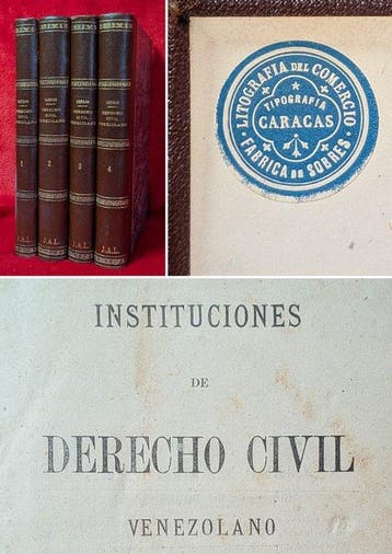 [VENEZUELAN PRINTING] Luis Sanojo - Instituciones de Derecho