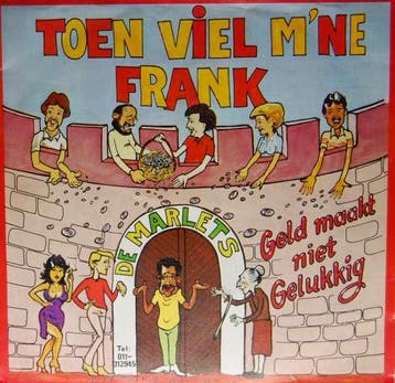 vinyl single 7 inch - De Marlets - Toen Viel Mne Frank, Verzenden, Zo goed als nieuw, 7 inch, Pop
