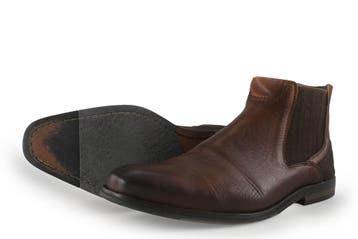 Van Lier Chelsea boots in maat 44 Cognac, Kleding | Heren, Schoenen, Overige kleuren, Verzenden, Van Lier, Boots