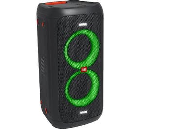 Te huur: JBL PartyBox 100 (Draagbare Bluetooth-luidspreker), Ophalen of Verzenden, Zo goed als nieuw