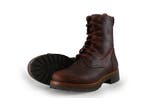 Panama Jack Veterboots in maat 38 Bruin, Kleding | Dames, Schoenen, Bruin, Verzenden, Overige typen, Zo goed als nieuw