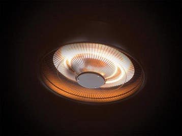 2dekans | Perel Terrasverwarmer, 1500 W, carbon,, Tuin en Terras, Ophalen of Verzenden, Zo goed als nieuw