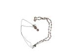 Veiling - Courrèges Vintage Roze Parelketting met Bloemhang, Sieraden, Tassen en Uiterlijk, Kettingen, Nieuw