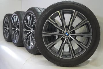 BMW X5 G05 X6 G06 740M 20 inch velgen Bridgestone Runflat Zo, Gebruikt, Velg(en), Ophalen of Verzenden, 20 inch