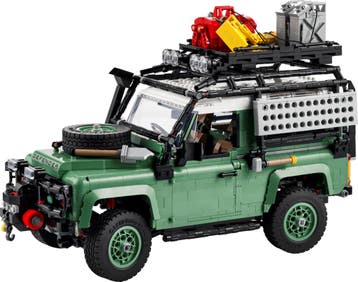 LEGO Icons Land Rover Classic Defender 90 Auto Mode 10317, Verzenden, Zo goed als nieuw, Complete set, Lego
