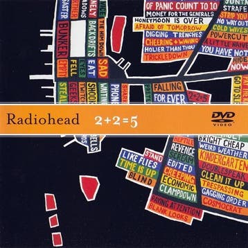 dvd single - Radiohead - 2+2=5, Verzenden, Zo goed als nieuw