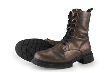 Hush Puppies Veterboots in maat 40 Brons, Overige kleuren, Verzenden, Overige typen, Zo goed als nieuw