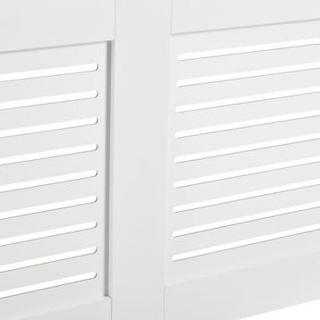 Radiatoromkasting radiatorombouw MDF wit 152x19x82 cm, Verzenden, Nieuw