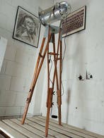 Statief vloerlamp - Vintage reflector op statief - Legering,