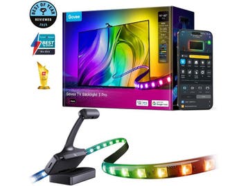 Govee TV Backlight 3 Pro - LED Strip - Multi-color - Zwart, Verzenden, Zo goed als nieuw
