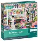 Falcon - The Flower Studio Puzzel (1000 stukjes) | Falcon -, Verzenden, Nieuw