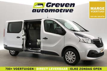 Renault Trafic 1.6 dCi T29 L2H1 | Marge | DC | 6 Zits |, Euro 6, Renault, Nieuw, Zilver of Grijs