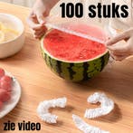 100 stuks Elastische Afdekfolie Voedselhoes XL - Transparant, Verzenden, Nieuw