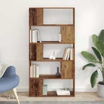 vidaXL Tv-meubelset Wandgemonteerd Bruin 80 x 24 x 156 cm, Minder dan 50 cm, Verzenden, Nieuw, Minder dan 100 cm