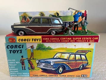 Corgi Toys 1:43 - Modelauto - Ford Consul Cortina Super, Nieuw