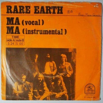 Rare Earth - Ma (Vocal) / Ma (Instrumental) - Single, Cd's en Dvd's, Vinyl Singles, Verzenden, Nieuw in verpakking