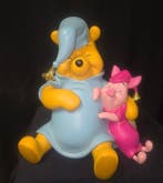 Rutten - Beeldje - Sleeping Winnie the Pooh with Piglet, Verzamelen, Disney, Nieuw
