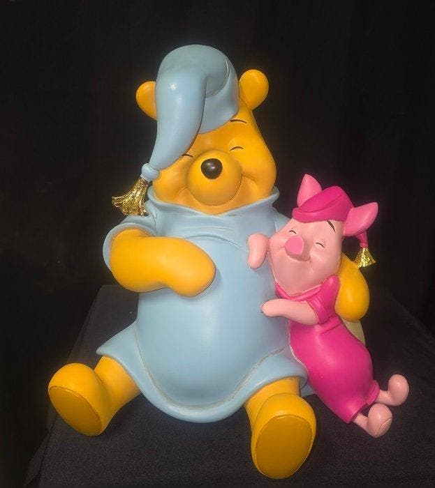 Rutten - Beeldje - Sleeping Winnie the Pooh with Piglet, Verzamelen, Disney