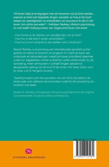 Twaalf principes voor het opvoeden van een kind met ADHD, Verzenden, Zo goed als nieuw, Russell A. Barkley
