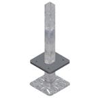 Rubberplaat 292 x 292 x 22 mm voor standpaal, Dieren en Toebehoren, Runderen