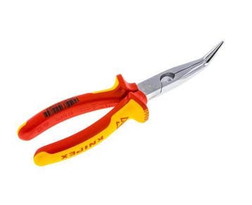Knipex Telefoontang Gebogen 200mm VDE-Getest Tot 1000V, Verzenden, Nieuw