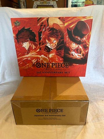 Bandai Box - One Piece - japanese 3rd anniversary set one, Nieuw