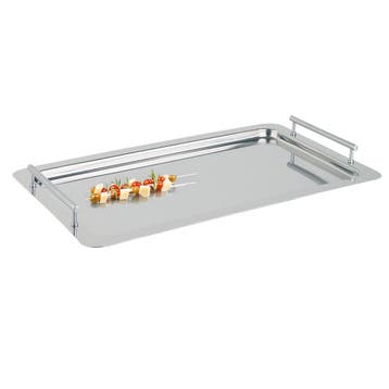 GGM Gastro | (6 stuks) Dienblad - CLASSIC - RVS - GN 1/1 - |, Verzenden