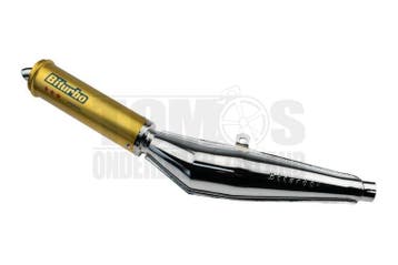 Tomos Uitlaat demper 28mm Biturbo Gold, Fietsen en Brommers, Ophalen of Verzenden, Nieuw, Biturbo