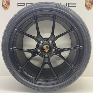 Porsche 992 ORIGINELE 20/21Lichtgewicht GTS met banden NIEUW, Ophalen, Banden en Velgen, Nieuw, 21 inch