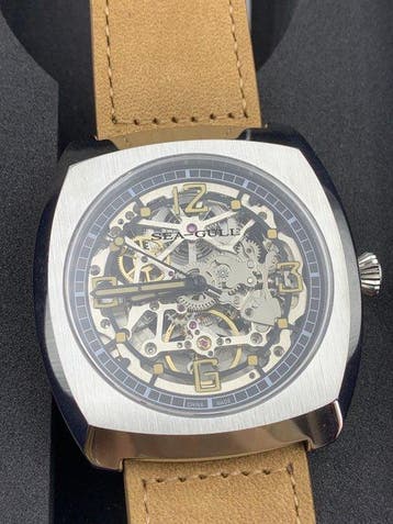 SEA-GULL - Skeleton Automatic Watch Sapphire - Zonder, Nieuw