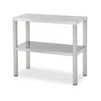 HCB Basic-line Dubbele etagère brug - 80 x 35 x 70 cm - RVS, Verzenden, Nieuw in verpakking, Overige typen