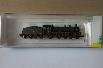 Minitrix N - 16381 - Stoomlocomotief met tender (1) -, Nieuw