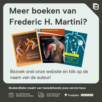 Anatomie en fysiologie - Frederic H. Martini 9789043032346, Verzenden, Gelezen, Frederic H. Martini