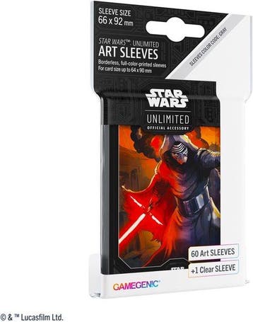 Star Wars Unlimited - Art Sleeves - Kylo Ren - Stars Wars, Kinderen en Baby's, Verzenden, Nieuw