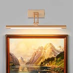 LED Schilderijlamp - Spiegellamp - Brinton Sarin - 8W 700lm, Huis en Inrichting, Ophalen of Verzenden, Nieuw, Metaal