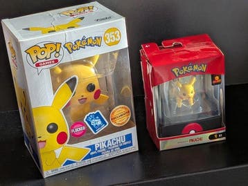 Funko - Funko Pop Pokémon Pikachu Figure - Bundle Exclusif