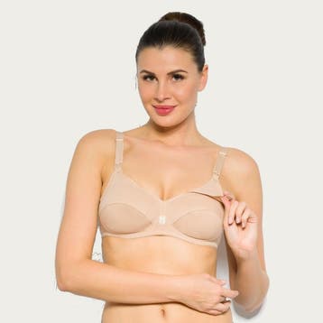 BB (Benefit) Zwangerschapsbh / Voedingsbh Mama Classic Beige, Verzenden