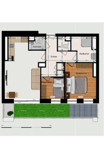 Te huur: Appartement Noorwegenkade in Almere, Almere, Flevoland, Appartement