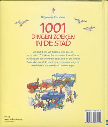 1001 dingen zoeken in de stad 9781409517160 Anna Milbourne, Verzenden, Zo goed als nieuw, Anna Milbourne