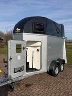 Nieuw! Prachtige Humbaur Single 1,5 paards met zadelkamer!, Ophalen, Nieuw, Aluminium, 1½-paards trailer