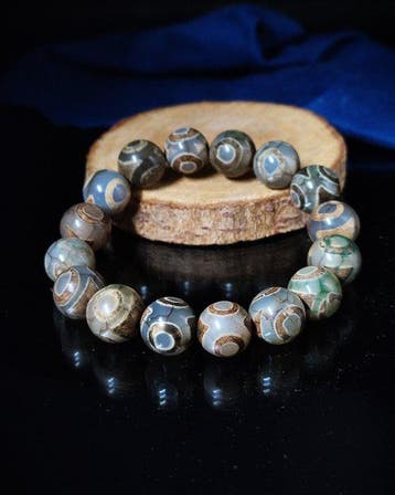 Prachtige azuriet malachiet armband in geschenkdoos, gratis